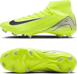 Nike Men's Zm Superfly 10 Acad Fg/Mg Football Shoe, Volt/Black, 6.5 UK