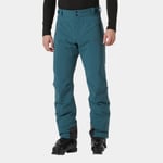 Helly Hansen Men's Alpha Lifaloft Lightweight Mountain Ski Trousers Green M