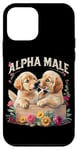 Coque pour iPhone 12 mini Drôle De Chien Alpha Funny Dog Meme Male Puppy Men