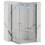 Cabine de douche REA Fold n2 chrome 80x80