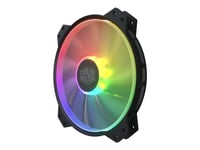 Cooler Master Masterfan Mf200r Argb - Kabinettvifte - 200 Mm - Adresserbar Rgb