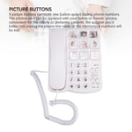 Corded Landline Telephone Big Button Phone 9 Pictured Big Buttons For Emergency