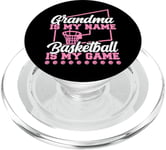 Basketball Bball Grandma Grandma Is My Name Basketball Is My PopSockets PopGrip for MagSafe