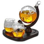 Jordglob Whiskey Karaff Set Deluxe