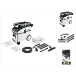 Festool Dépoussiéreur CTM 36 E AC CLEANTEC Aspirateur + Kit de nettoyage compact D 27 / D 36 K-RS-Plus + Coffret de transport