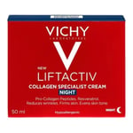 Vichy LiftActiv Collagen Specialist | Reduce Wrinkles | Night Cream | 50ml