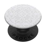 White Popsocket White Pop Socket pour téléphone et tablette Blanc PopSockets PopGrip Interchangeable