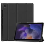 Samsung Galaxy Tab A8 10.5 (2021) X200    Tri-Fold PU Case    Black