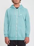 Volcom Timesoft Veste à Capuche zippée pour Homme, Mysto Green, XS