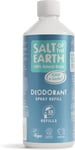 Salt Of the Earth Natural Deodorant Spray Refill, Ocean & Coconut - Vegan, Long