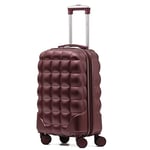 Flight Knight Bubble Suitcase - Ryanair easyJet Jet2 Approved - 8 Wheel Carry Cabin Hardcase 55x35x20cm