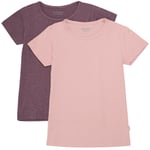 Minymo Basic 33 2-pack T-shirt Misty Rose | Rosa | 98 cm