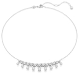 Swarovski 5692637 Idyllia Necklace White Crystals Rhodium Jewellery