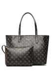 GUESS Vikky Tote, Bag Women, Brown, Taille Unique