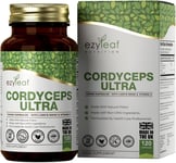 Ezyleaf Cordyceps Ultra Capsules 720mg Supplement with Lions Mane & Vitamin...