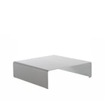 MDF Italia - La Table Basse 90x125, Matt White, Indoor/Outdoor - Sofabord - Xavier Lust - Hvit - Metall