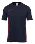 uhlsport Score Kit Shirt Homme, Marine/Fluo Rouge, XXL