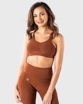 Workout Empire - Regalia Flow Bra Pro – Cocoa - XL