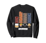 Anchorman Characters Ron Champ Brian Brick Sweatshirt