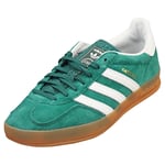 adidas Gazelle Indoor Mens Fashion Trainers in Green White - 10.5 UK