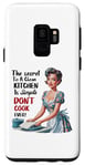 Coque pour Galaxy S9 Cooking Chef Kitchen Design Funny Don't Cook Ever Design