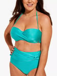 Seaspray Zambia High Waisted Bikini Brief, Turquoise