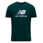 New Balance T-shirt Sport Essentials - Nightwatch Green, storlek Small