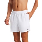 Nike 5 Volley Short Slips de Bain Homme, Blanc, XL