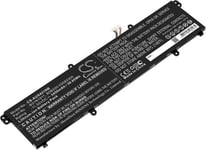 Kompatibelt med Asus VivoBook Flip 14 TM420IA-EC147T, 11.55V, 3450 mAh