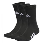 Adidas Performance Cushioned Crew Black 3-pack (43-45)