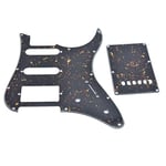 KAISH Guitar HSS Pickguard and Tremolo Trem Cover Back Plate fits Yamaha PACIFICA Guitar Dark Tortoise