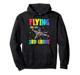 Flying Through 3rd Grade Fighter Jet Back To School Pullover Hoodie