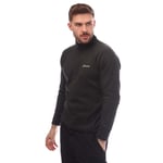 Berghaus Mens Cuerden 1/2 Zip Fleece in Black material_polyester - Size Medium