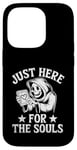 Coque pour iPhone 14 Pro Juste là pour l'Halloween de The Souls Grim Reaper