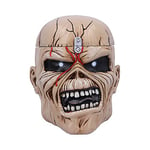 Nemesis Now Trinket Box Iron Maiden Eddie The Trooper Head Boîte à Bijoux, Résine, Beige, Taille Unique