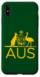 iPhone XS Max AUSTRALIA KANGAROO AND EMU COAT OF ARMS AUS AUSSIE SPORTS Case