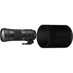 Sigma 745101 150-600 mm F5-6.3 DG OS HSM Contemporary Canon Mount Lens, Black & LH1050 lens hood (150-600 mm F5,0-6,3 for DG OS HSM contemporary LH1050-01)