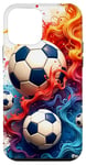 Coque pour iPhone 12 mini Foot fan de foot ballons football cadeau passionné de foot