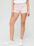 Levi's 501&reg; Original Denim Shorts - Dispersed Dye Quartz Pink, Pink, Size 34, Women