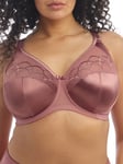 Elomi Womens Cate Bra Side Support Full Cup Underwired - Pink Polyamide - Size 34J