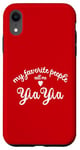 iPhone XR My Favorite People Call Me YIAYIA Greek Grandma Greece yaya Case