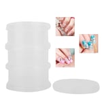 3 Layers Nail Decoration Sequence Organize Box Transparent Empty Nail Art St SG5