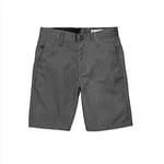 Volcom Frickin Chino Shorts (Big Boys & Little Boys Sizes), Charcoal Heather 1, 34