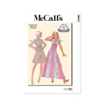 McCall's 8431 - Vintage Topp & Skjørt Y5 (18-20-22-24-26)