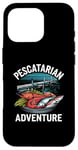 iPhone 16 Pro Pescatarian Adventure Ocean Food Lover Case