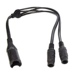 OptiMate TecMate Cable O-35, Séparateur Y, SAE in vers 2 x Prises CC Out