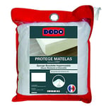 Dodo Mattress Protector, Sponge, White, Queen