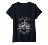 Womens Official Billy F Gibbons of ZZ Top Live IV Rock T-Shirt V-Neck T-Shirt