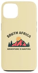 Coque pour iPhone 13 L'aventure vous attend en Afrique du Sud Vintage