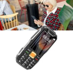 Black EU Plug 100‑240V Big Button 2G Senior Cell Phone Dual SIM Card 2400mah New